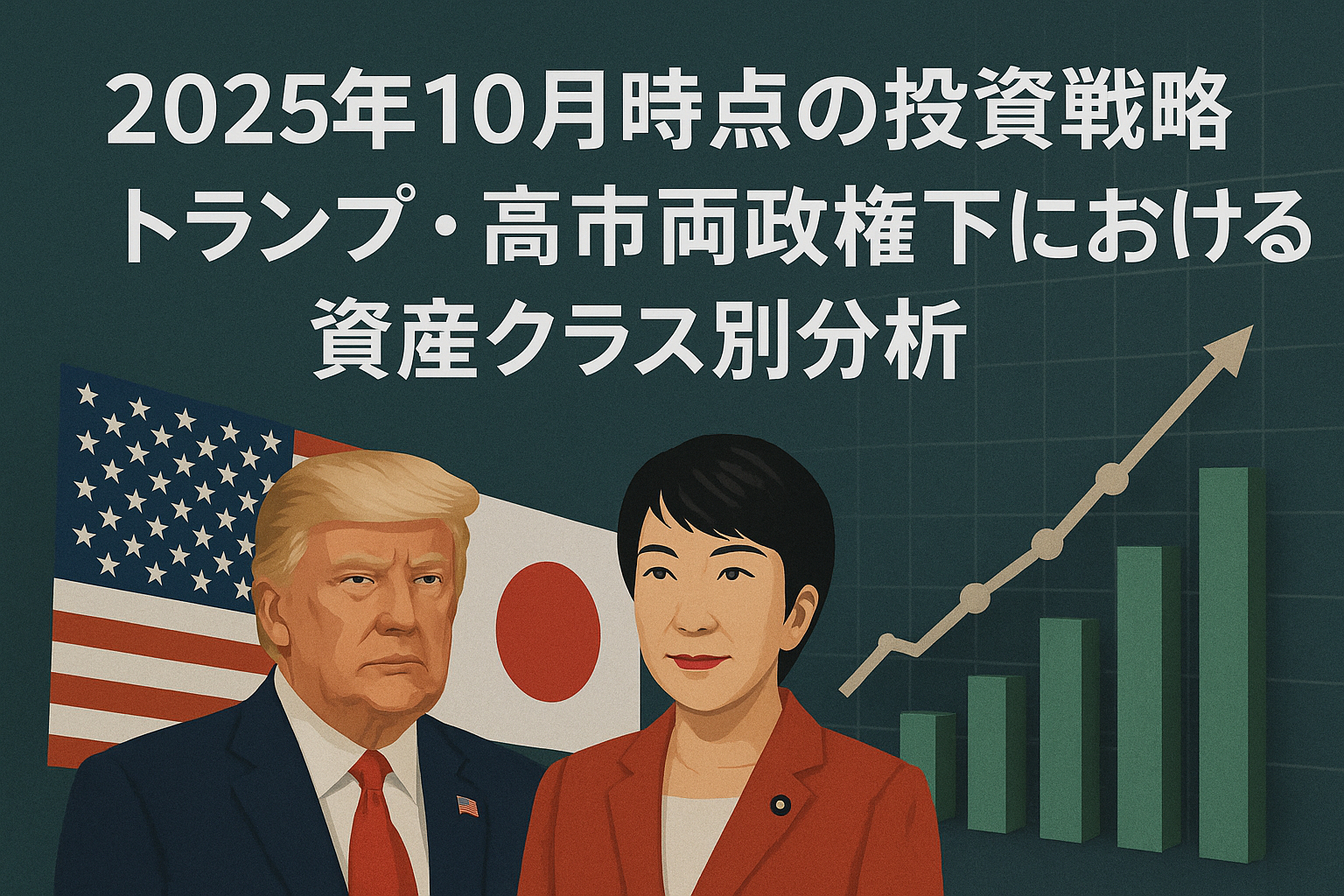 ChatGPT Image Oct 26, 2025, 10_43_51 PM トランプ・高市両政権下における資産クラス別分析