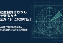 不動産投資詐欺から身を守る方法 完全ガイド【2026年版】
