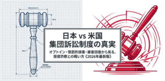 日本 vs 米国 集団訴訟制度徹底比較——オプトイン・懲罰的損害・被害回復の大差《2026年最新》