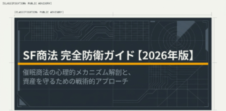 SF商法(催眠商法)とは?手口・被害事例・クーリングオフの活用法【2026年版】