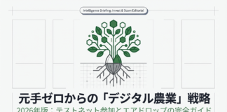 元手ゼロで暗号資産を獲得!テストネット参加とエアドロップの狙い方【2026年版】